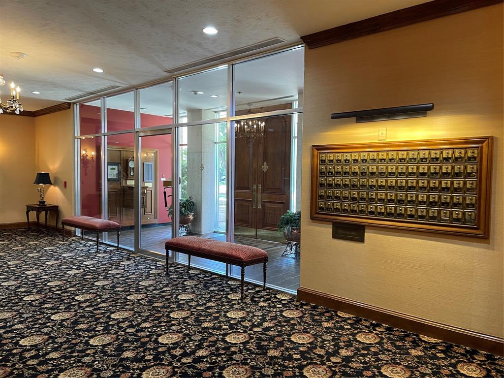 Lobby mail boxes