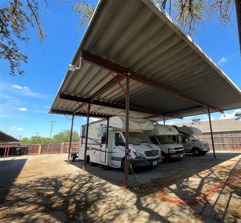 RV covered  parking available