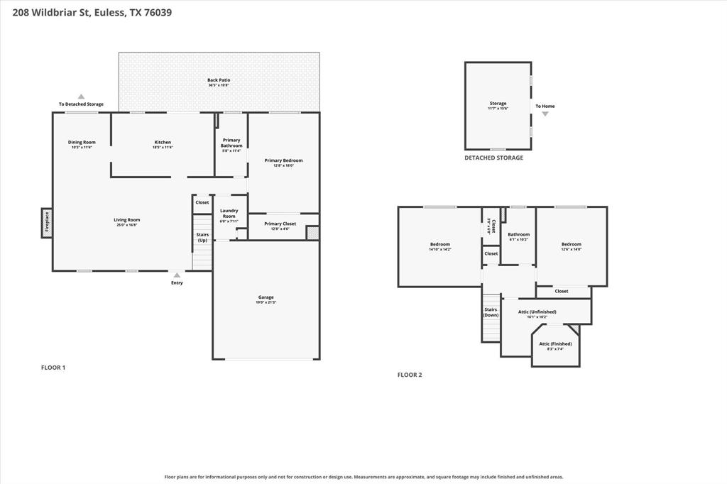 208 Wildbriar Street, Euless, TX 76039