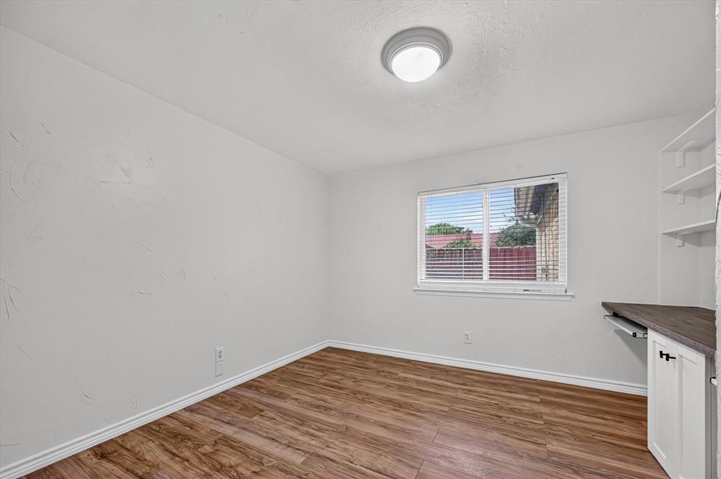Third Bedroom with built ins