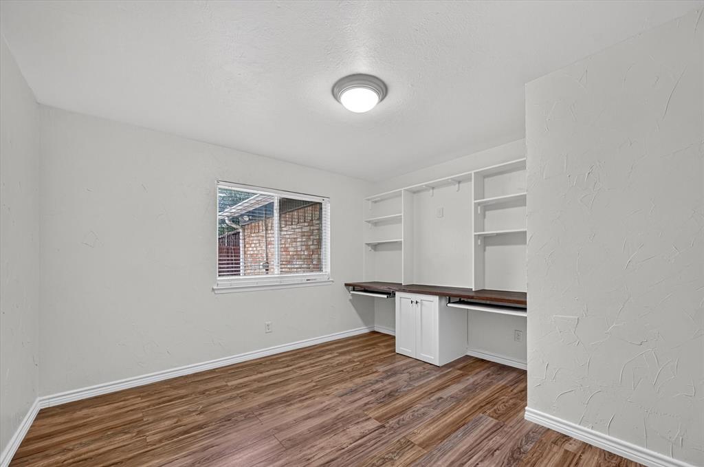 Third Bedroom with built ins