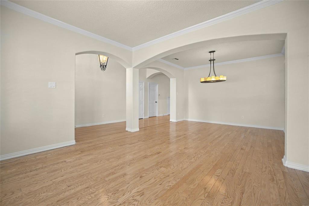 Front living and dining areas finished with hardwoods, lux lighting open, yet private for gatherings. Front living and dining areas finished with hardwoods, lux lighting open, yet private for gatherings.