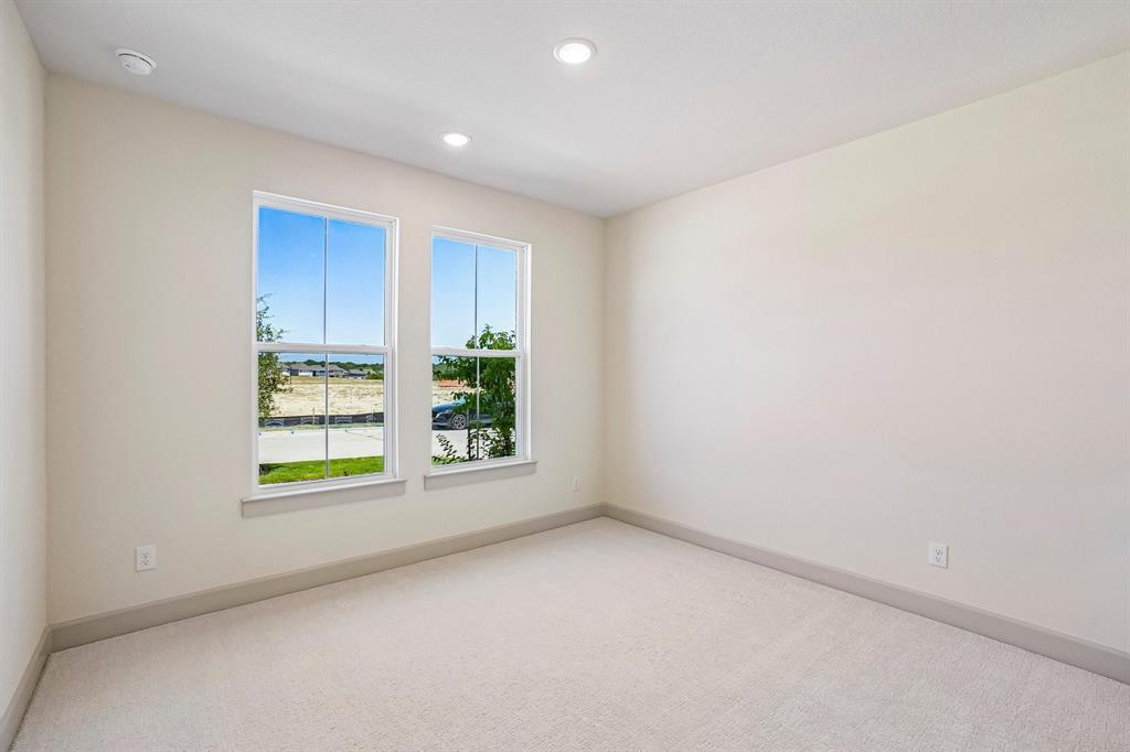 You'll find nicely sized secondary bedrooms in our Tristan floor plan.