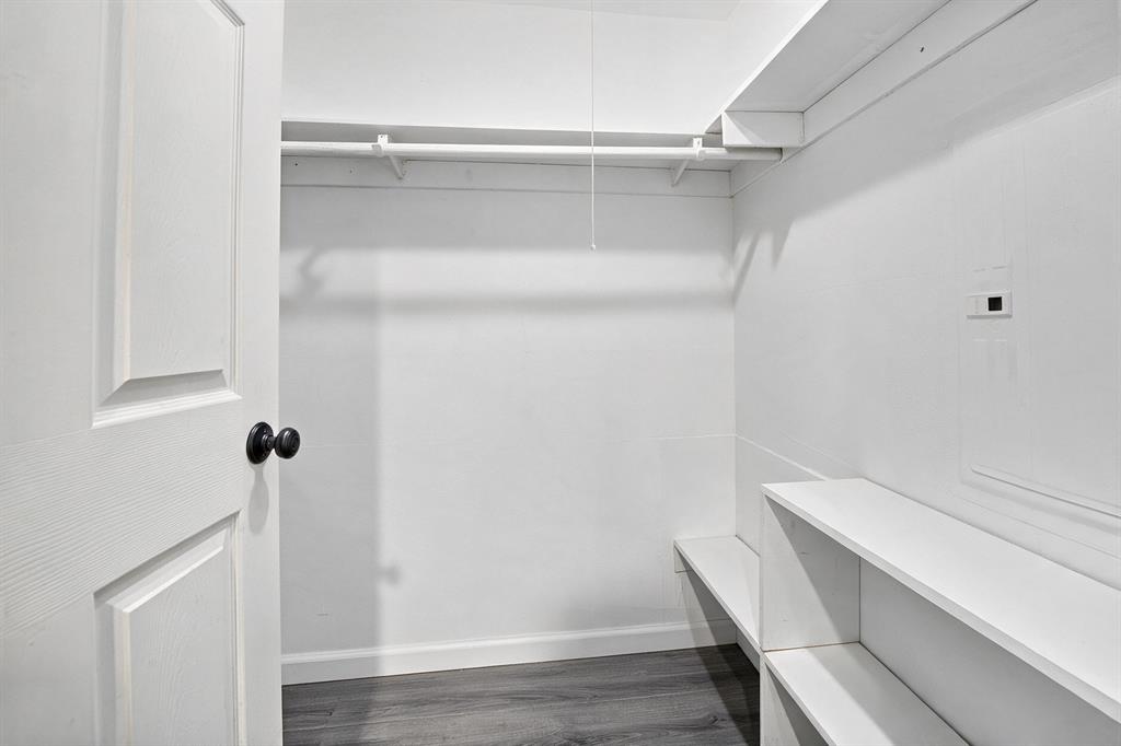 Primary walk-in closet