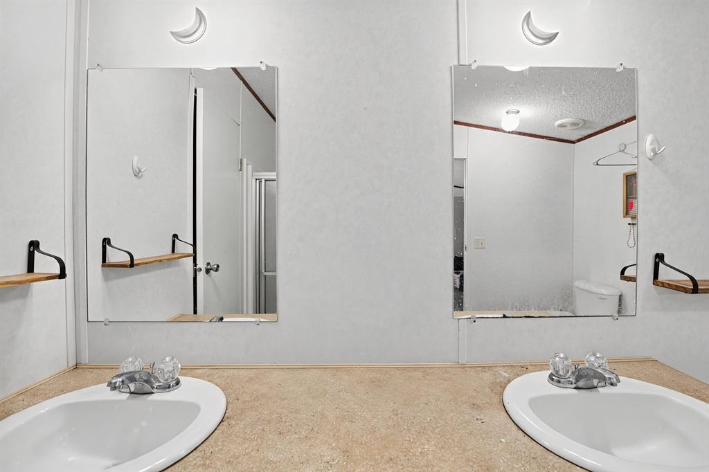 Primary double vanity