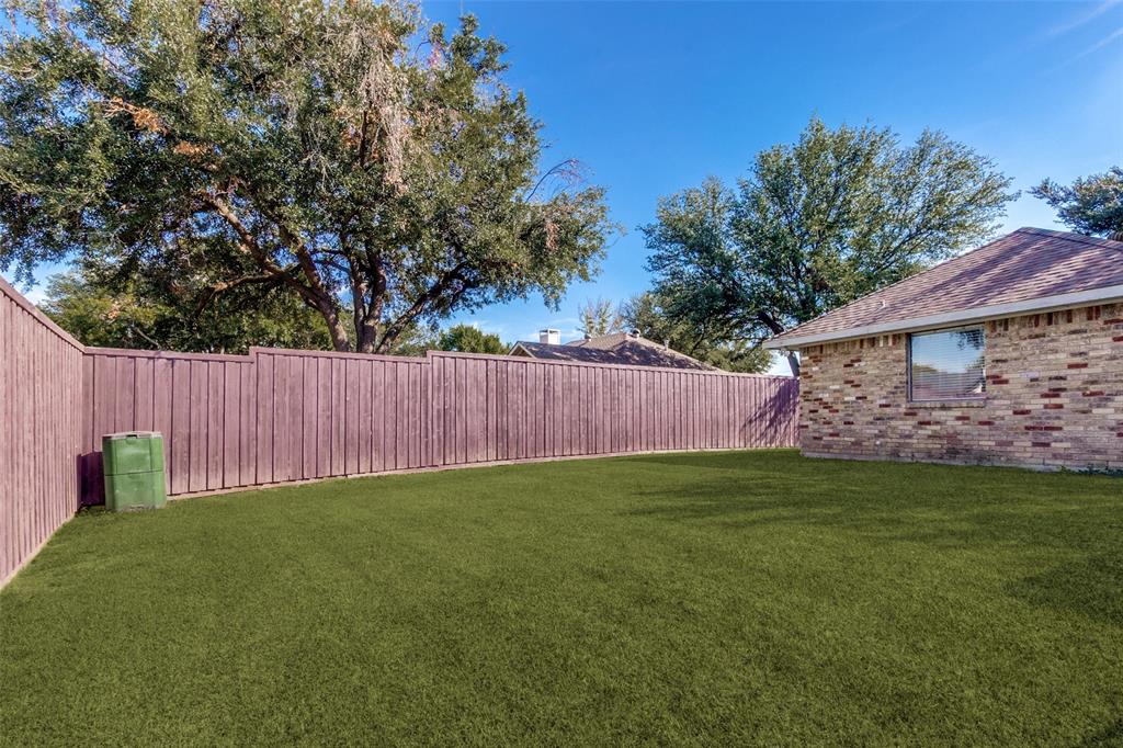Large Corner lot with oversized backyard and BOB Fence.