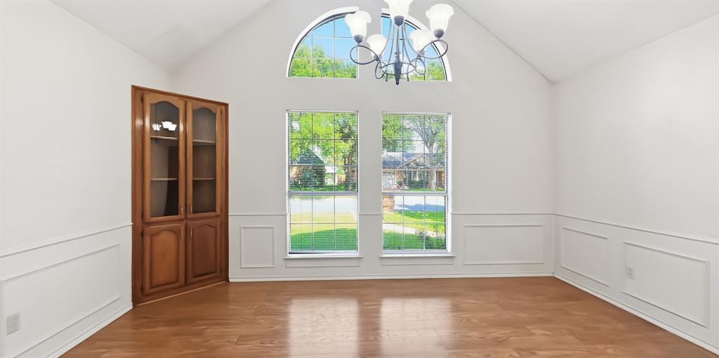 AS IS (can be used as a formal dining room or office/study). The next 2 virtually renovated photos show the potential.