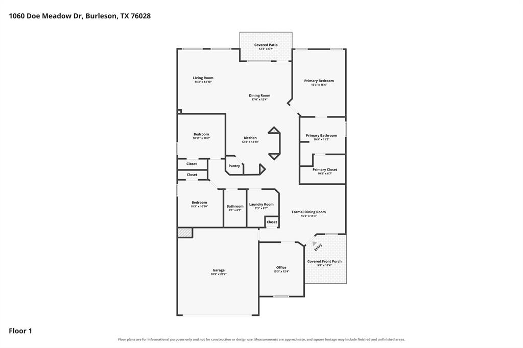 1060 Doe Meadow Drive, Fort Worth, TX 76028