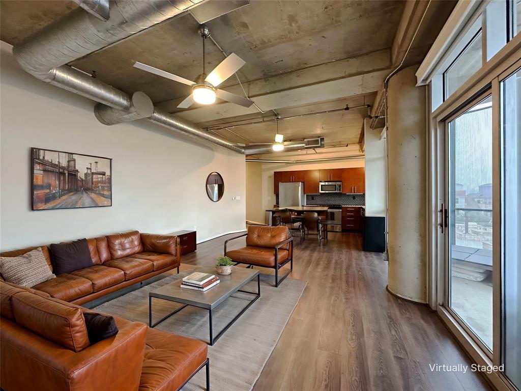 Different furniture configurations in this veryflexible space