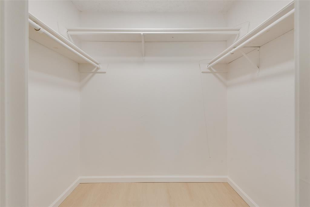 WIC in Master Bedroom