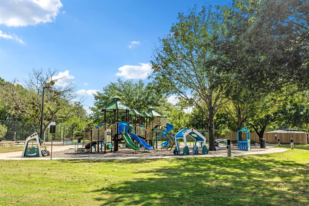 A charming community park is located within easy walk from the home.