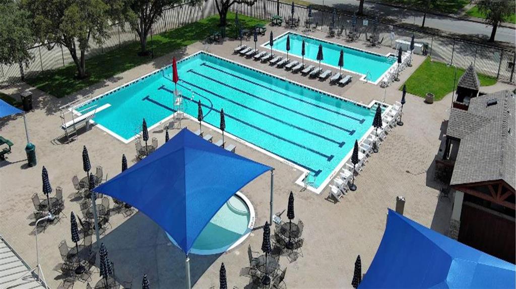 Newly renovated community pools.