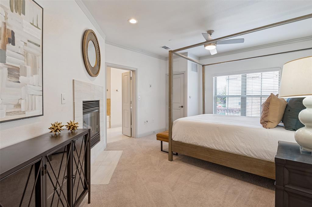 Primary Suite with Fireplace