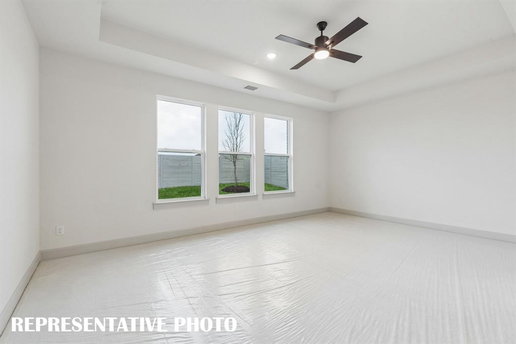 You'll find a peaceful and relaxing owner's retreat in this fantastic home!  REPRESENTATIVE PHOTO