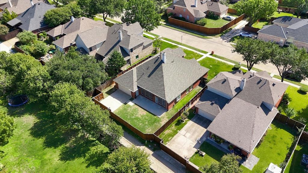 Aerial perspective of the property.