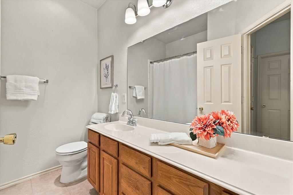Spare bathroom