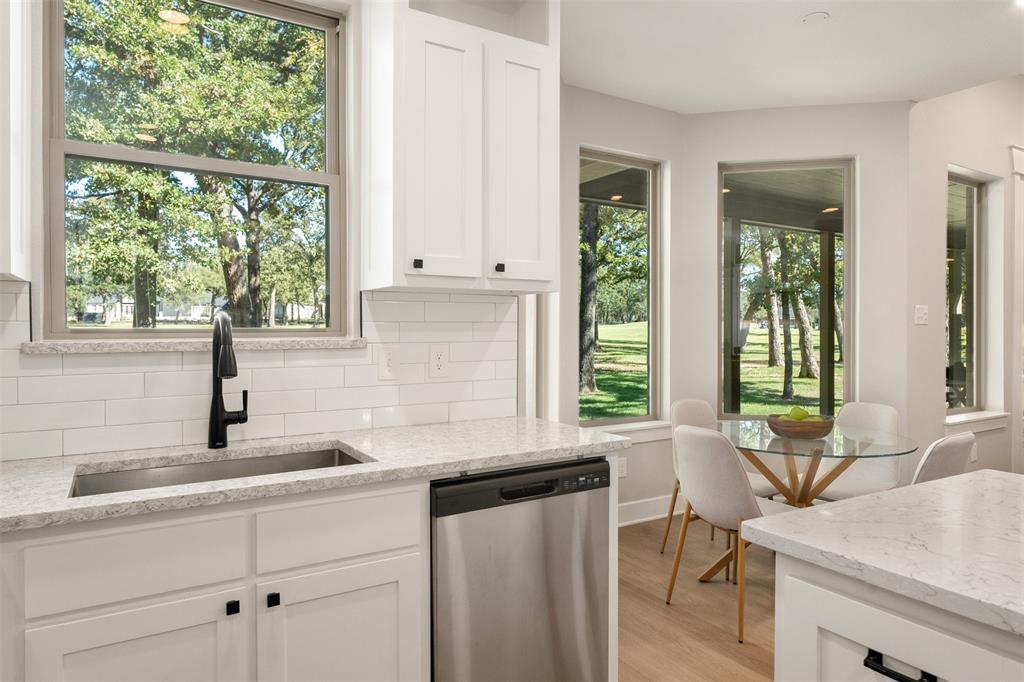 Ever changing fairway views from the sink