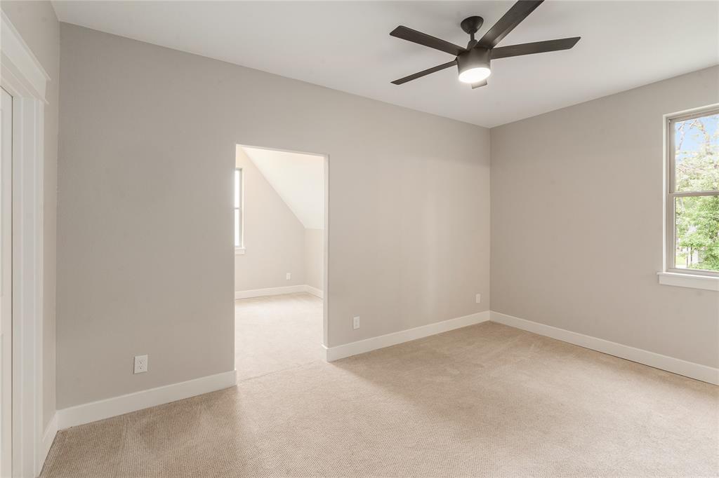 Bedroom two with an adjoining flex room  perfect as a private playroom, nursery, or extra sleeping alcove