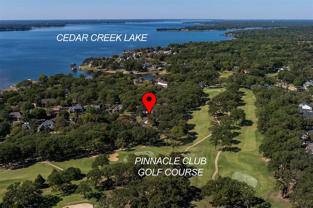 Golf course and lake community