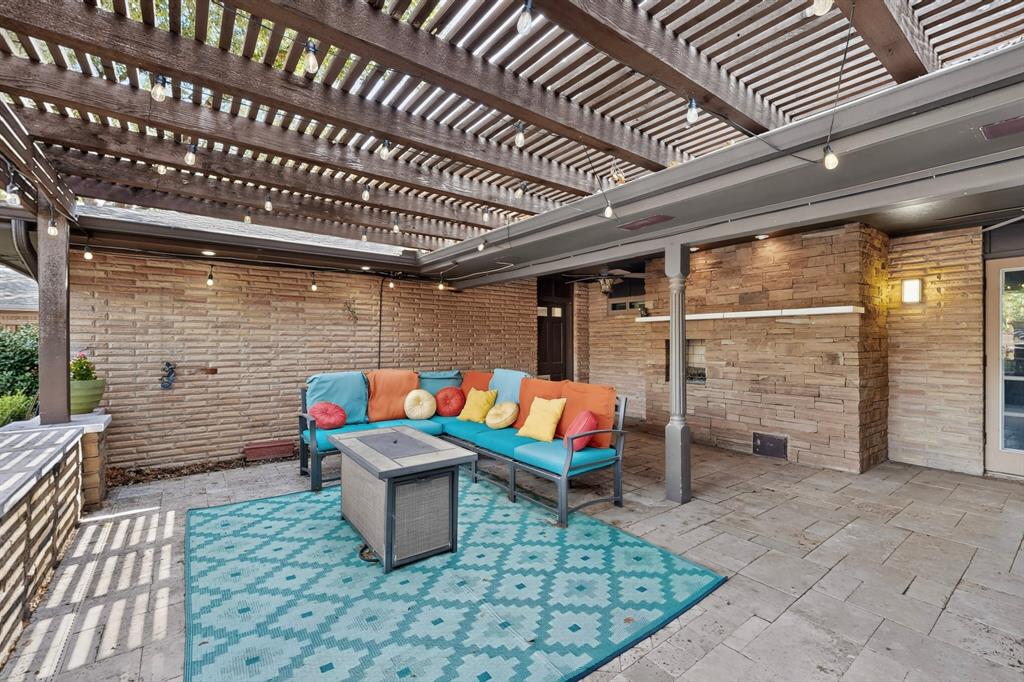 Enjoy your morning coffee on the patio