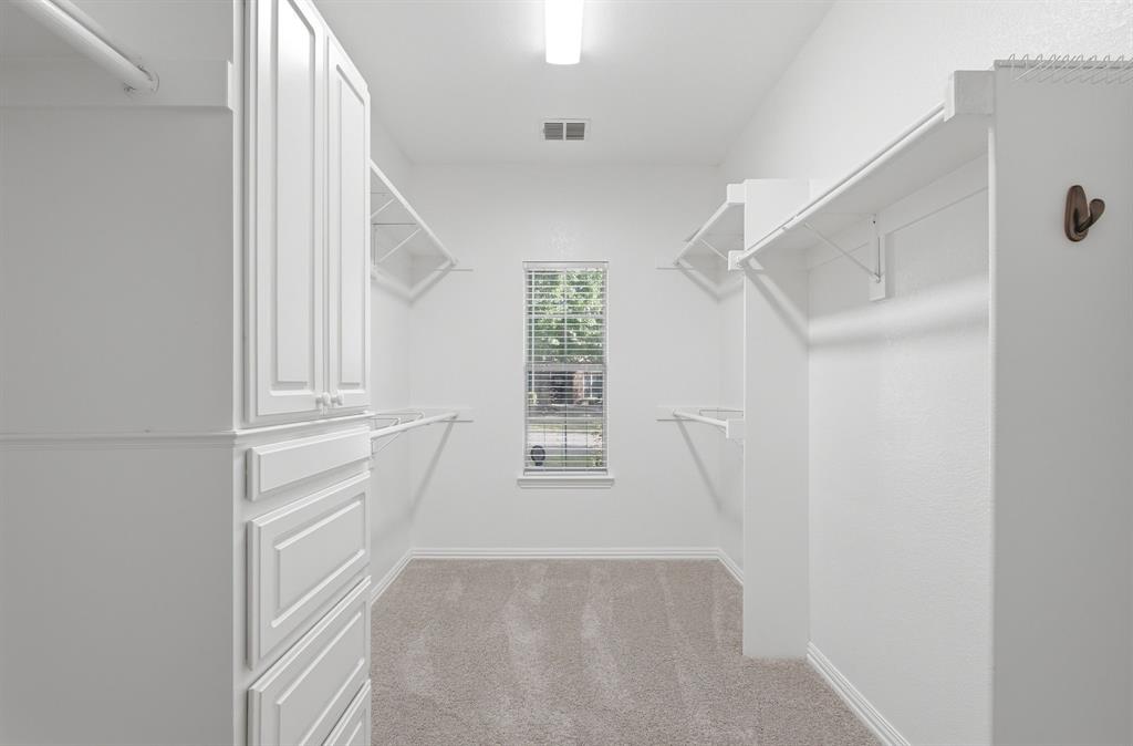 Huge Primary Bedroom Closet.
