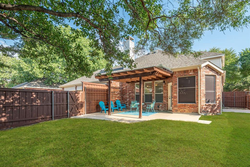Extended Patio With Pergola (Grass Has Been Virtually Greened)
