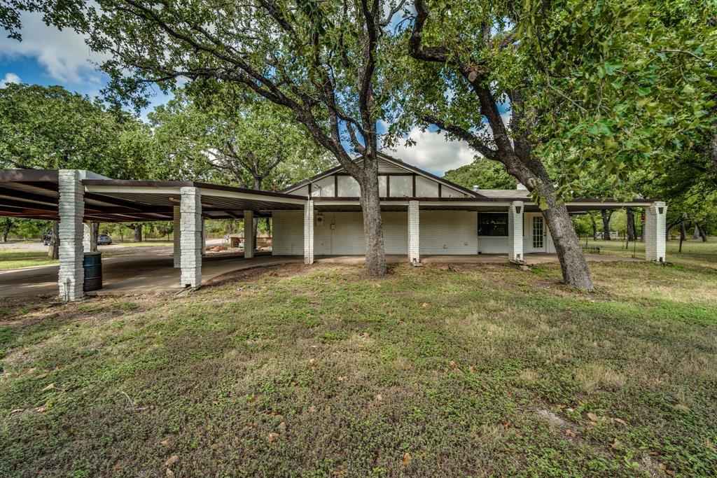 Back of property