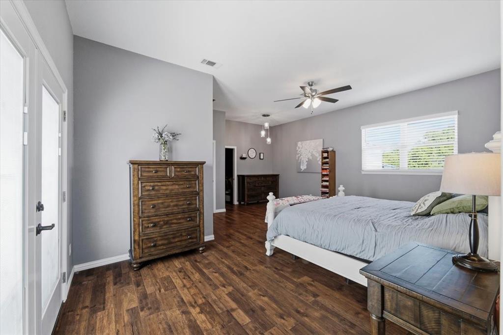 Downstairs primary bedroom with Patio access