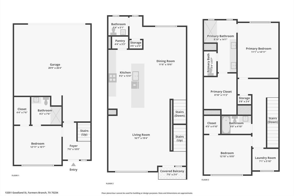 13351 Goodland Street, #101, Farmers Branch, TX 75234
