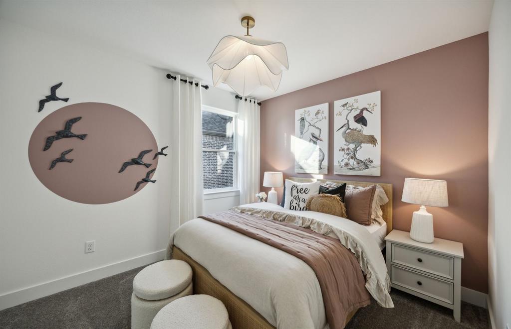 *Model Representation - Spacious secondary bedroom