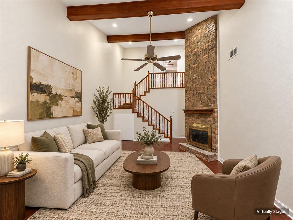 Living Room - Virtually staged