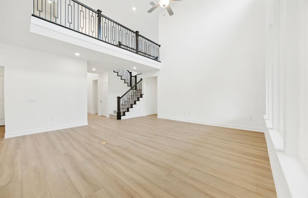 *Floorplan representation, not actual home - Spacious gathering room with large windows