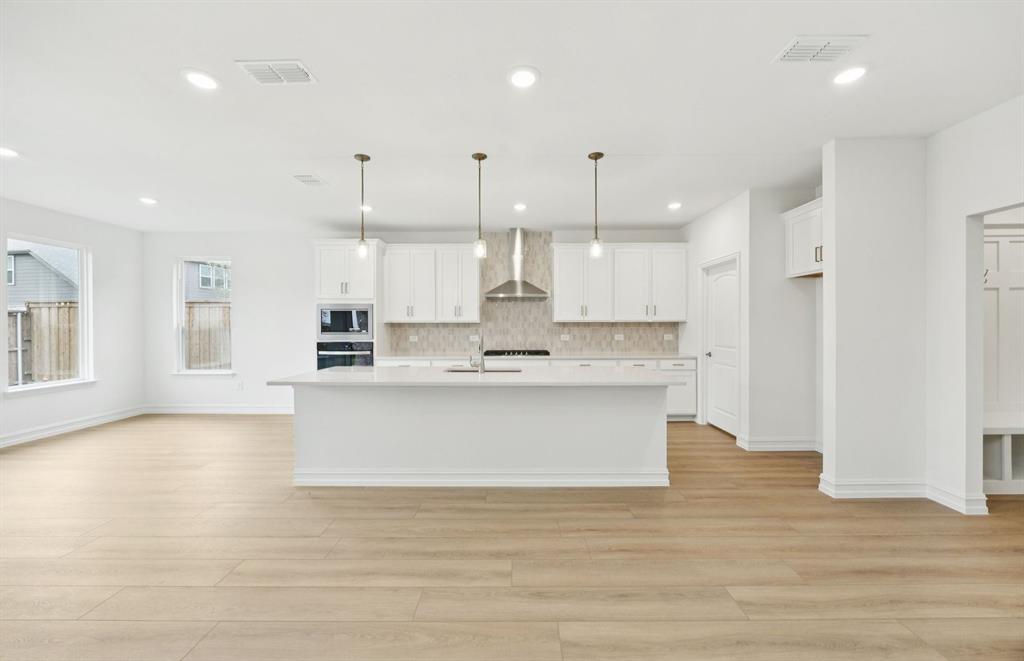 *Floorplan representation, not actual home - Large island gathering room and dining areas overlooking