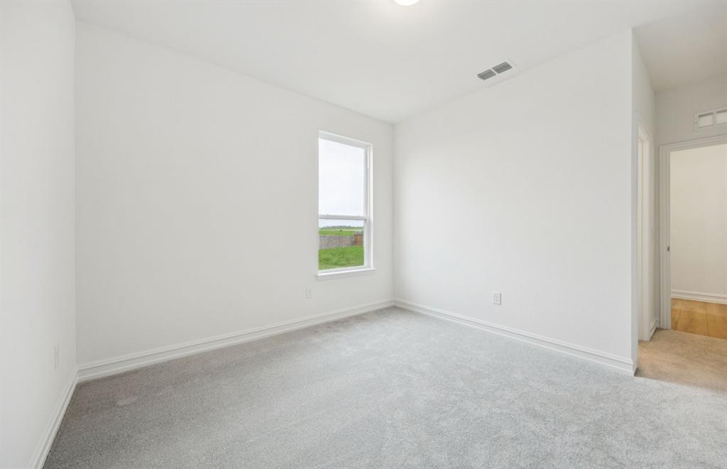 *Floorplan representation, not actual home - Spacious secondary bedroom