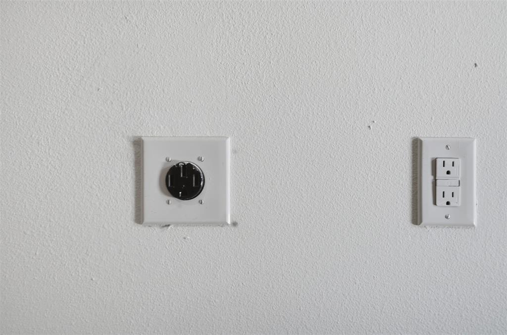 EV outlet in garage