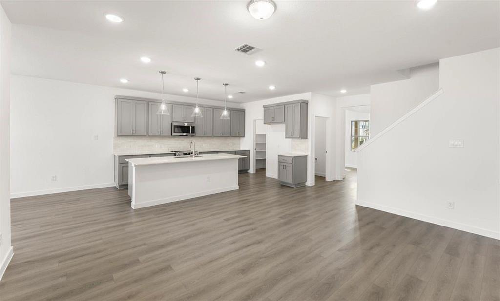 Open Kitchen-Living Room Representative Photo