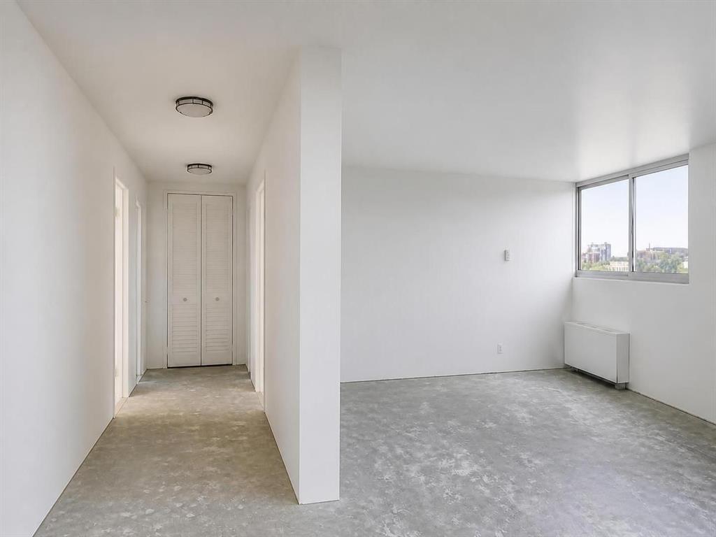 From Living area down hall to bedrms