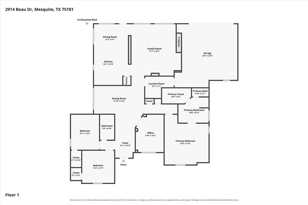 2914 Beau Drive, Mesquite, TX 75181