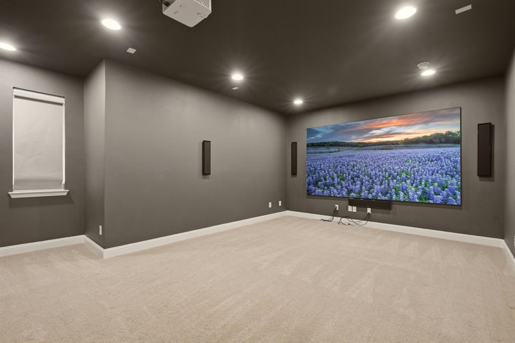 Media Room on second level