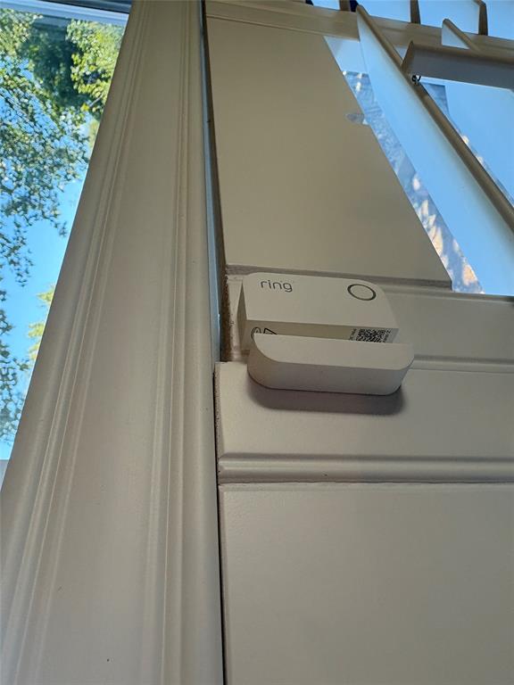 Ring sensors on all windows and doors