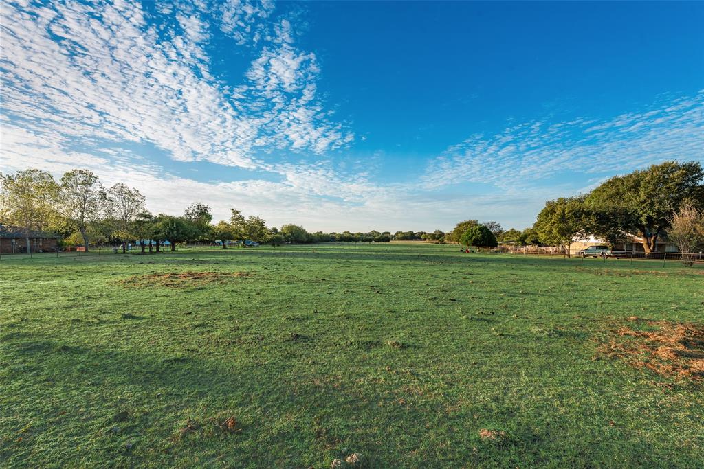 Expansive open acreage featuring cleared grass terrain and mature perimeter trees