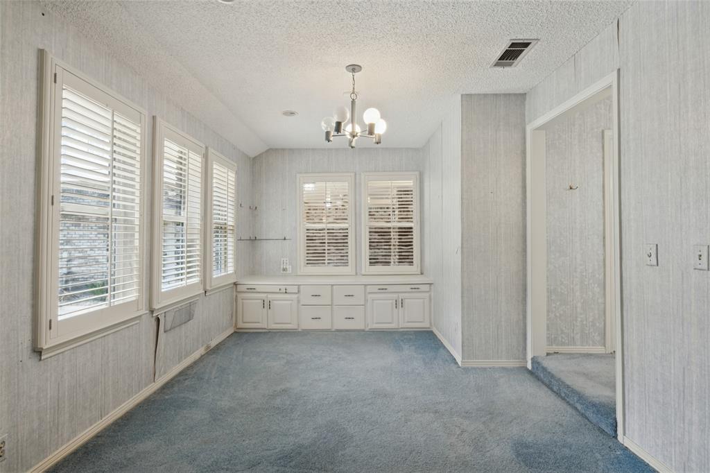 Sitting room in the primary bedroom