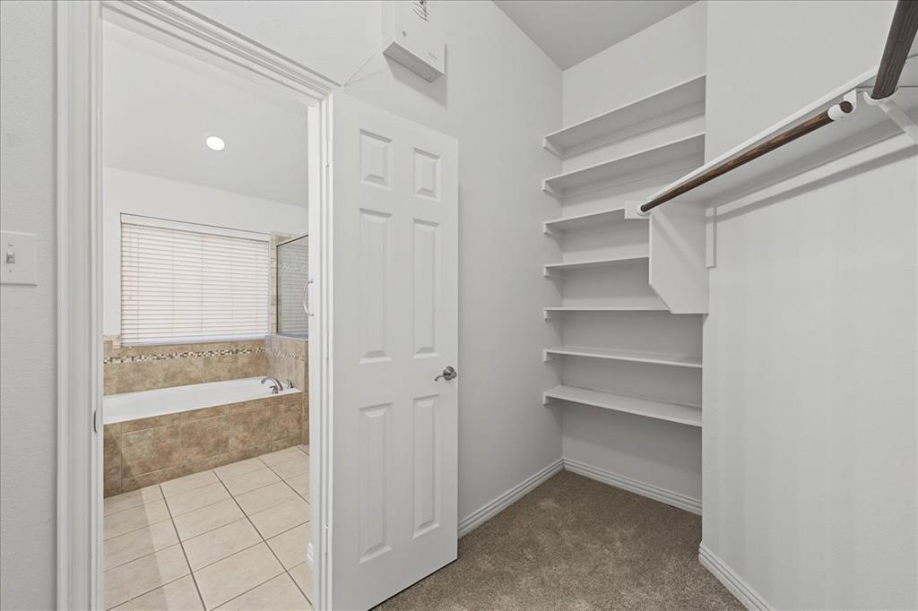 Large walk-in closet