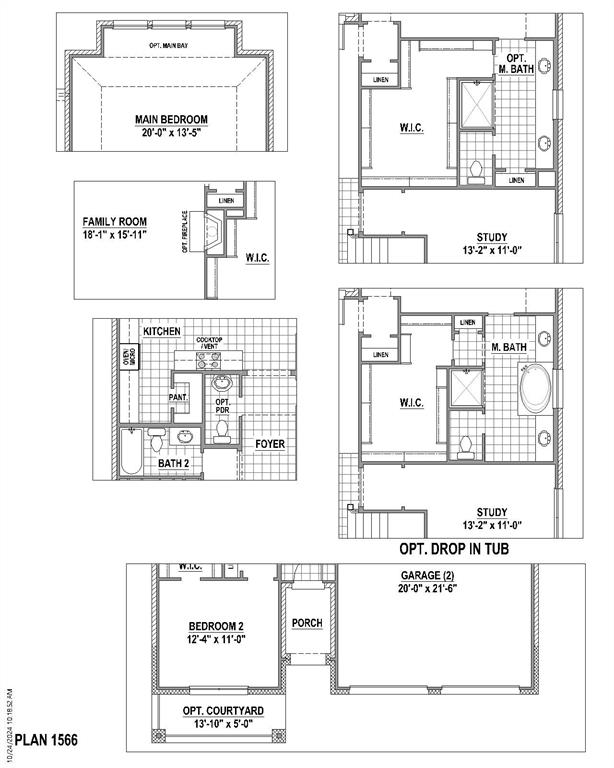 Floor plan options