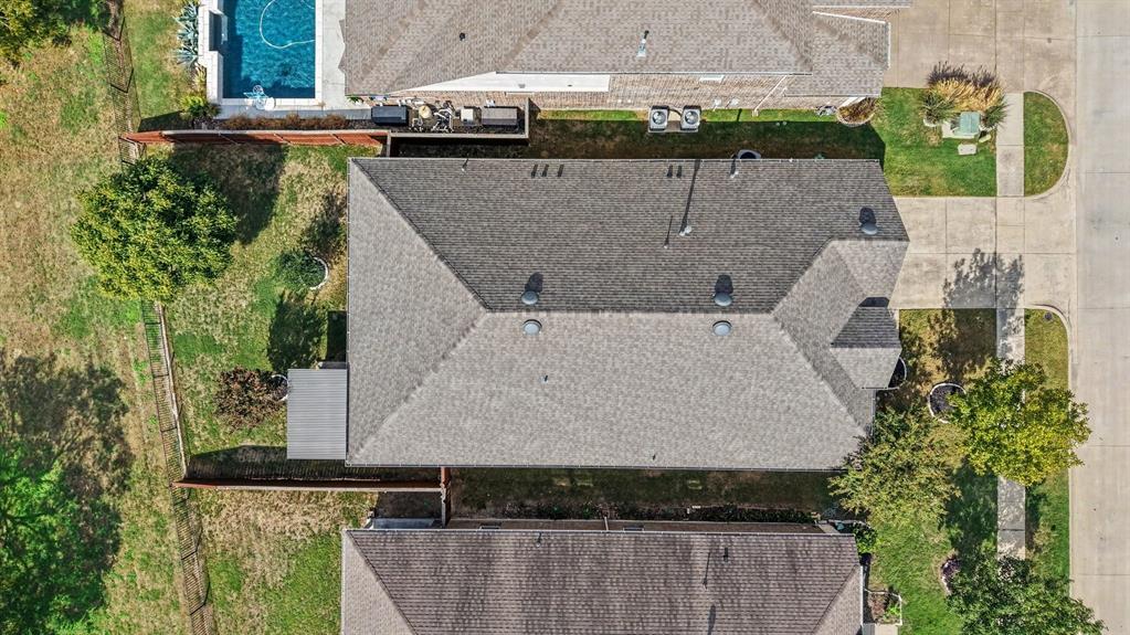 Overhead view