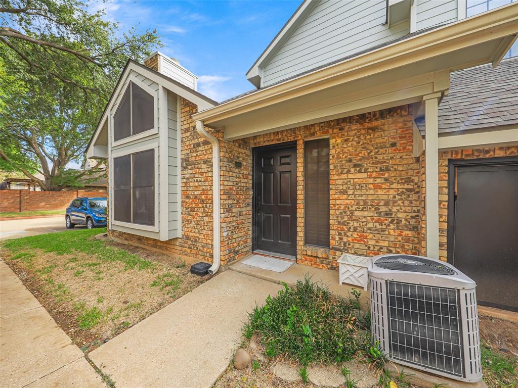Multi-textured exterior featuring a brick facade, siding accents, a prominent gable roofline, and a panelled front door Multi-textured exterior featuring a brick facade, siding accents, a prominent gable roofline, and a panelled front door