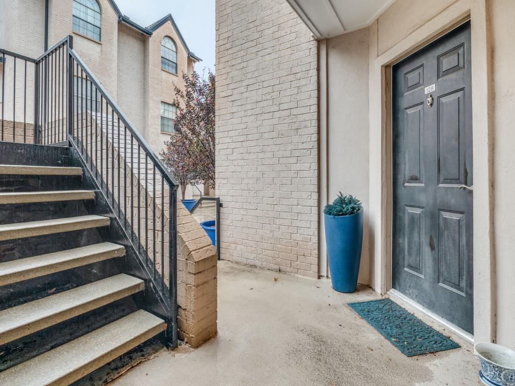 First floor front door entry