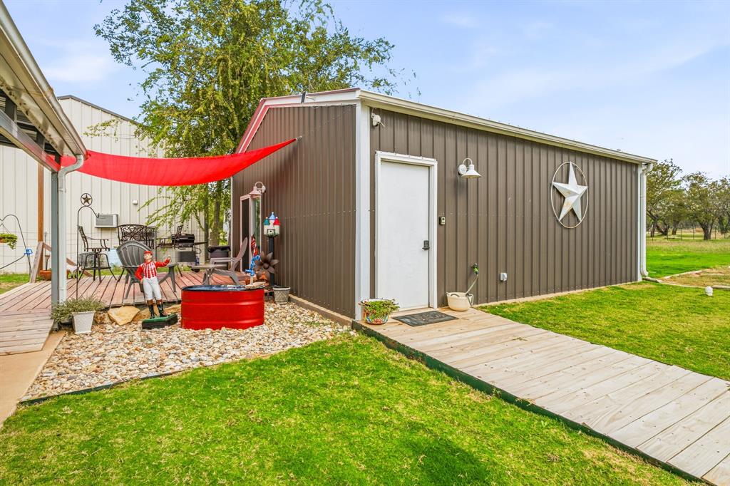 One Bedroom Efficiency Studio Apartment with covered deck presently used as and AirBnB.