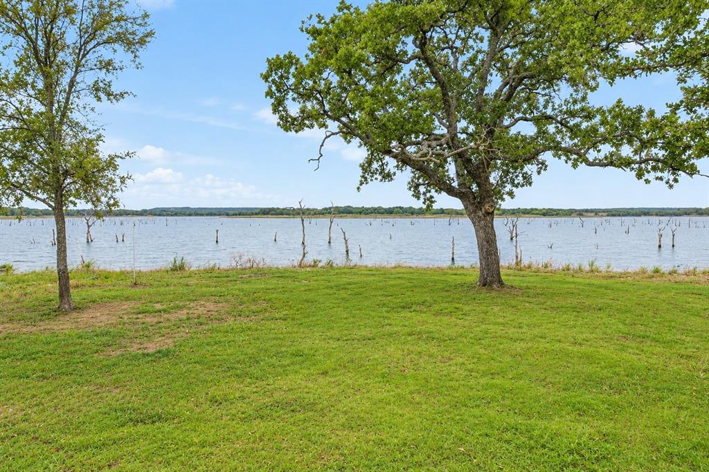 Lake shore area in back yard