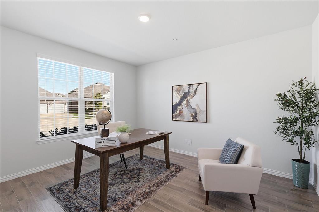 Spacious and bright office.